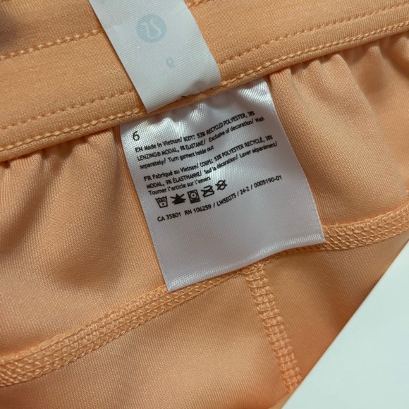 Lululemon Softstreme High-Rise Pants Womens Size 6 New With Tag Peach Bellini - Picture 6 of 10